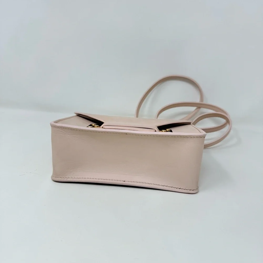 Sophie Hulme light pink mini bag - Picture 3 of 5